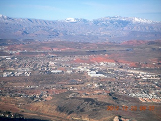 aerial - near Hurricane, Utah - should be an airport