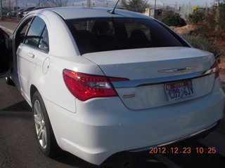 my rental car - Chrysler 200