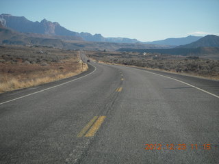 drive to Zion