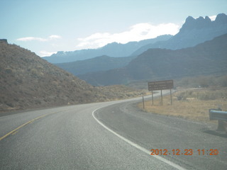 drive to Zion