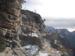 Zion National Park - Angels Landing hike - chains