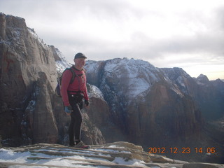 Zion National Park - Angels Landing hike - chains