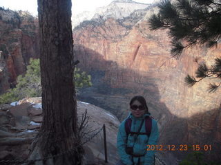 Zion National Park - Angels Landing hike - Adam