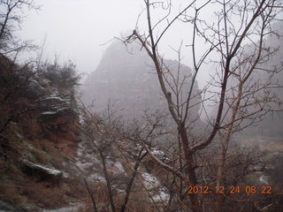 Zion National Park - cloudy dawn drive