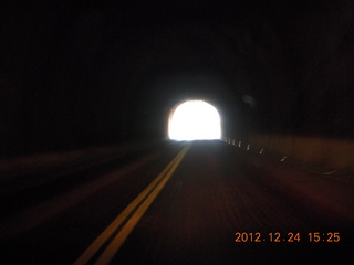 Zion National Park - drive - tunnel