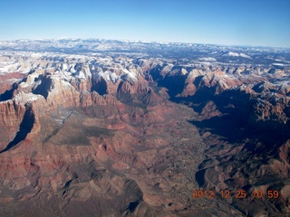 aerial - Saint George area