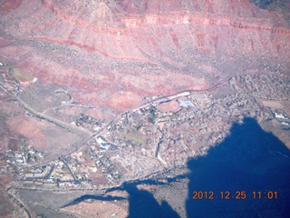 aerial - Springdale, Utah