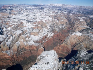 aerial - Zion National Park