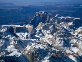 aerial - Zion National Park