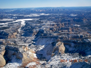 aerial - Zion National Park