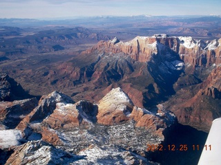 aerial - Zion National Park