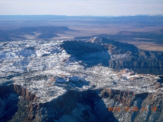 aerial - Zion National Park