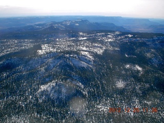 aerial - Zion National Park area