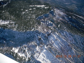 aerial - north of Grand Canyon