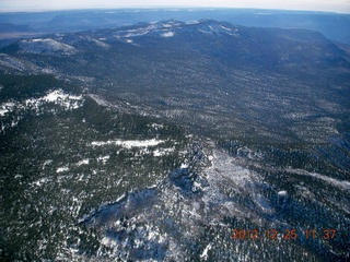 aerial - north of Grand Canyon