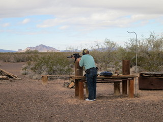 Adam shooting at v.n.g.r.n.