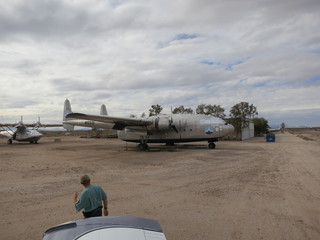 old military airplanes at Buckeye Airport + Adam