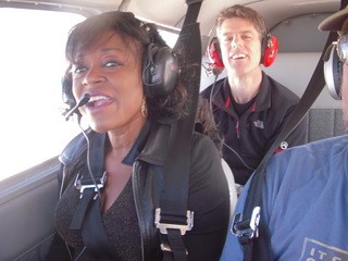 1011 851. Annie and Kevin flying in N8377W