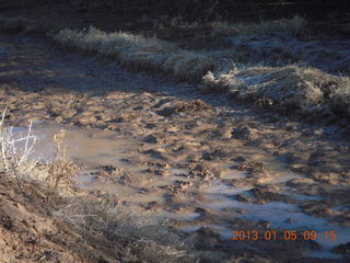 Coolidge Airport run - muddy canal