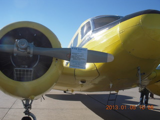 Adam and N8483R and Beech Starships at Marana (AVQ)