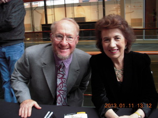 Adam and Imogen Cooper, pianist, in Philadelphia