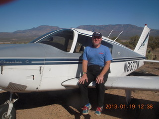 Adam and N8377W at Grapevine