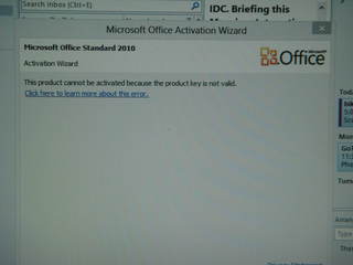 Microsoft Office not working