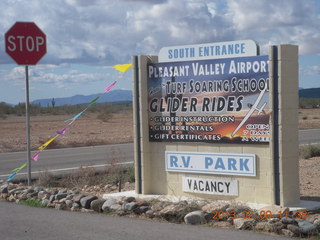Pleasant Valley Turf (P48) sign