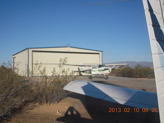 Eagle Roost - Charles R's hangar and airplane