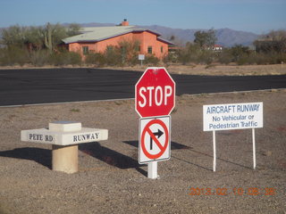 Eagle Roost run - signs