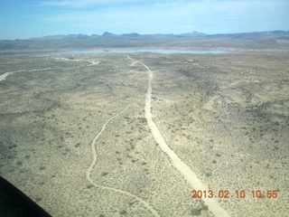 aerial - Eagle Roost flight in Charles R's airplane - Alamo Lake