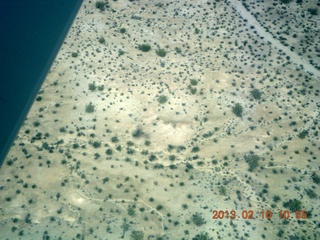 aerial - Eagle Roost flight in Charles R's airplane - Alamo Lake airstrip