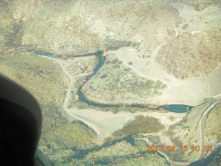 246 86a. aerial - Eagle Roost flight in Charles R's airplane - Alamo Lake area