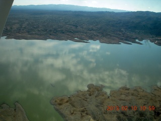 247 86a. aerial - Eagle Roost flight in Charles R's airplane - Alamo Lake