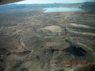 249 86a. aerial - Eagle Roost flight in Charles R's airplane - Alamo Lake