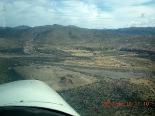 aerial - Eagle Roost flight in Charles R's airplane