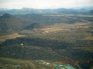 aerial - Eagle Roost flight in Charles R's airplane - mine