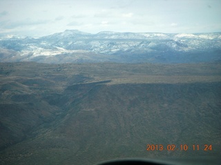 aerial - Eagle Roost flight in Charles R's airplane - airstrip