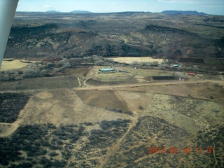 aerial - Eagle Roost flight in Charles R's airplane - mine