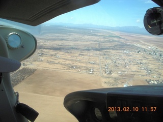 aerial - Eagle Roost flight in Charles R's airplane