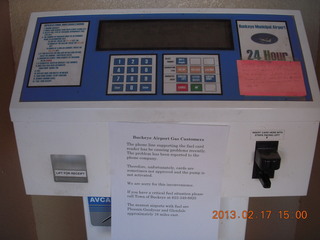 Buckeye fuel dispenser not working