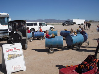 Buckeye Airport (BXK) fly-in - cute kiddie train ride