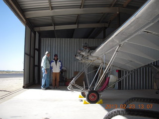Buckeye Airport (BXK) fly-in - Jim G's hangar