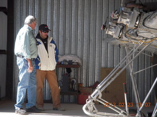 Buckeye Airport (BXK) fly-in - Jim G's hangar
