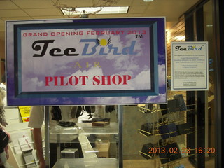 new TeeBird Pilot Shop at Deer Valley Airport (DVT)