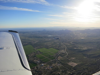 1096 86q. Sean G grapevine pictures - N8377W in flight