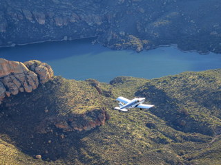 1101 86q. Sean G grapevine pictures - N8377W in flight