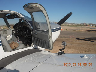 GoPro Hero 3 on my wing