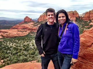 Sedona - Pink Jeep tour - Kevin and Fatemah