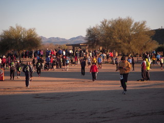 Mountain to Fountain 15 Km race - start area
